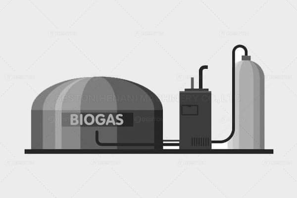 gas de horno metálico para hacer carbón