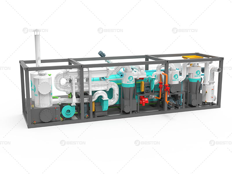 Máquina de Carbonización Montado sobre Patines - Beston Group