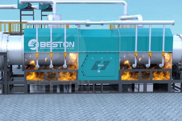 Gas producido por la planta de carbonización también puede utilizar como combustible
