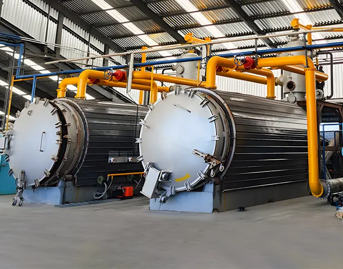 BLJ-16 Planta Pirólisis Neumáticos en Sudáfrica