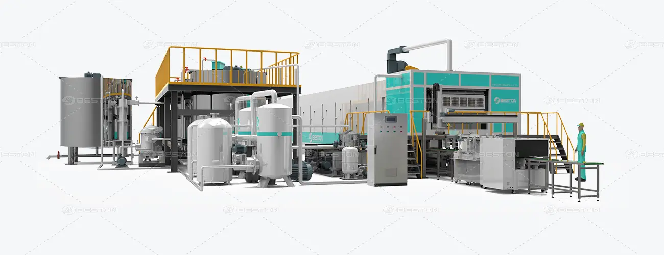 Máquina Para Hacer Bandejas de Huevos