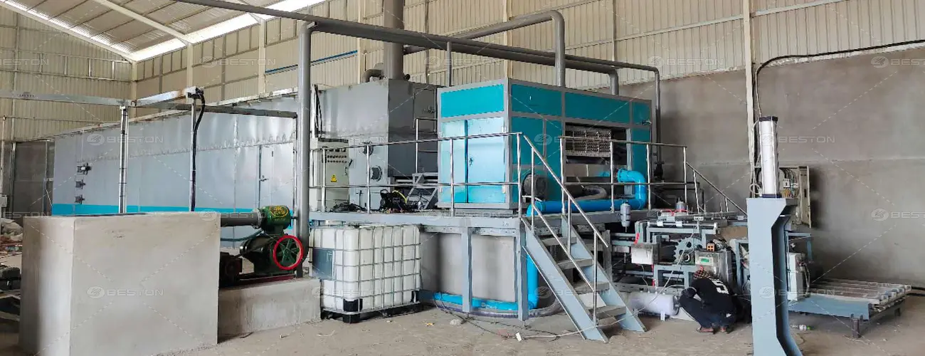 Máquina Para Hacer Cartones de Huevo BTF4-4 en Camboya