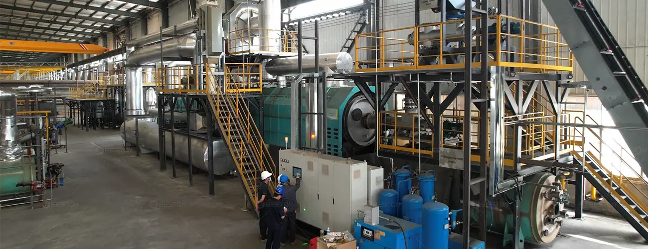 Planta de Pirólisis Continua