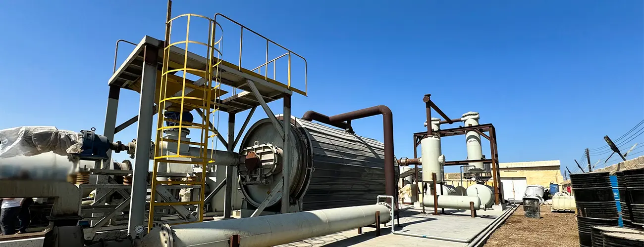 Planta de Pirólisis de Lodo Aceitoso