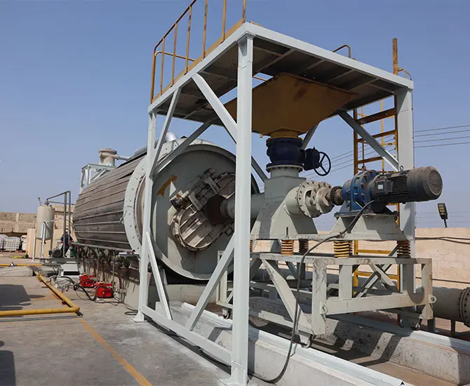 Proyecto de Pirólisis de Lodos Aceitosos en Oriente Medio