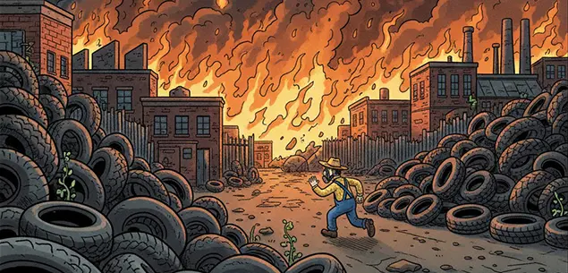 Riesgos Graves de Incendio y Contaminación del Aire