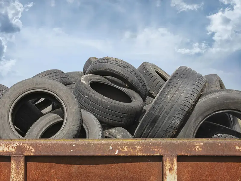 Neumáticos de Desecho para Pirólisis en México