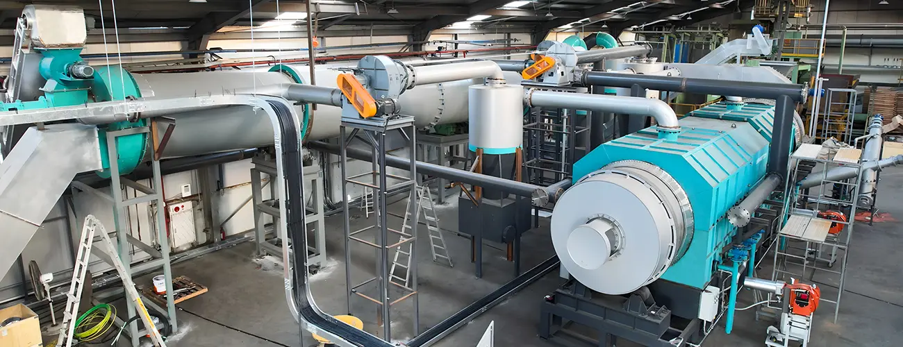 Planta de Carbonización Moderna