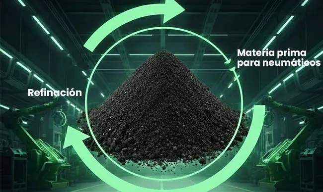 Negro de carbón de Planta de Pirólisis en Brasil