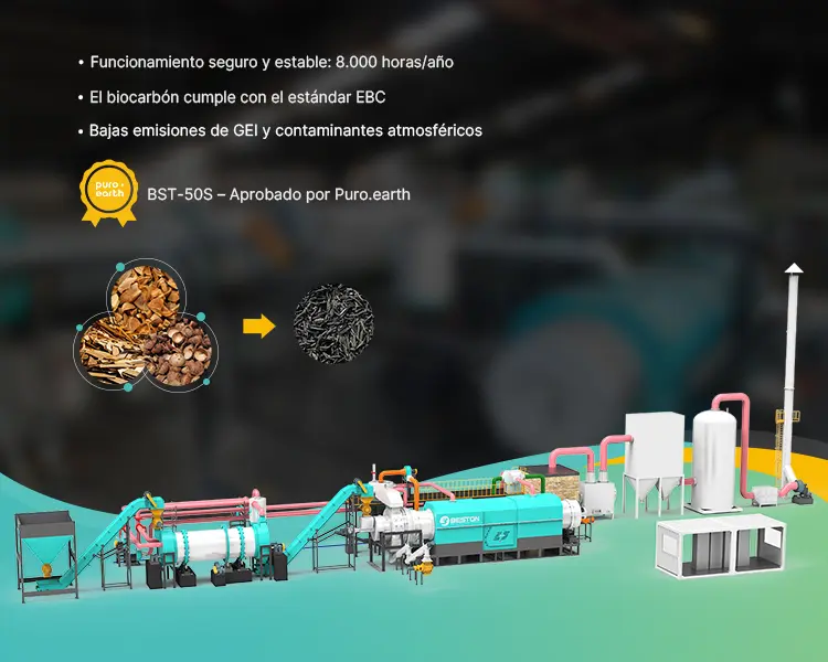 Planta de Carbonizacion AMP Banner