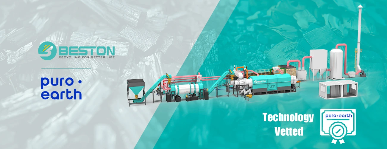 Planta de Carbonización Vetted por Puro.earth