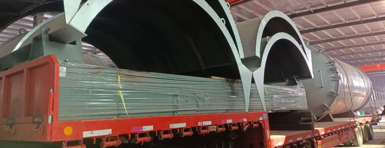 Planta de Pirólisis de Neumáticos de Barco a Chile