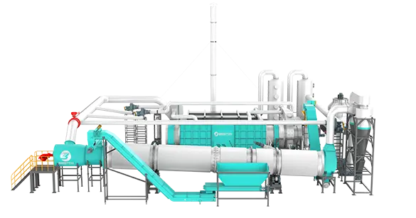 BST-50 Hornos Metálicos para Hacer Carbón